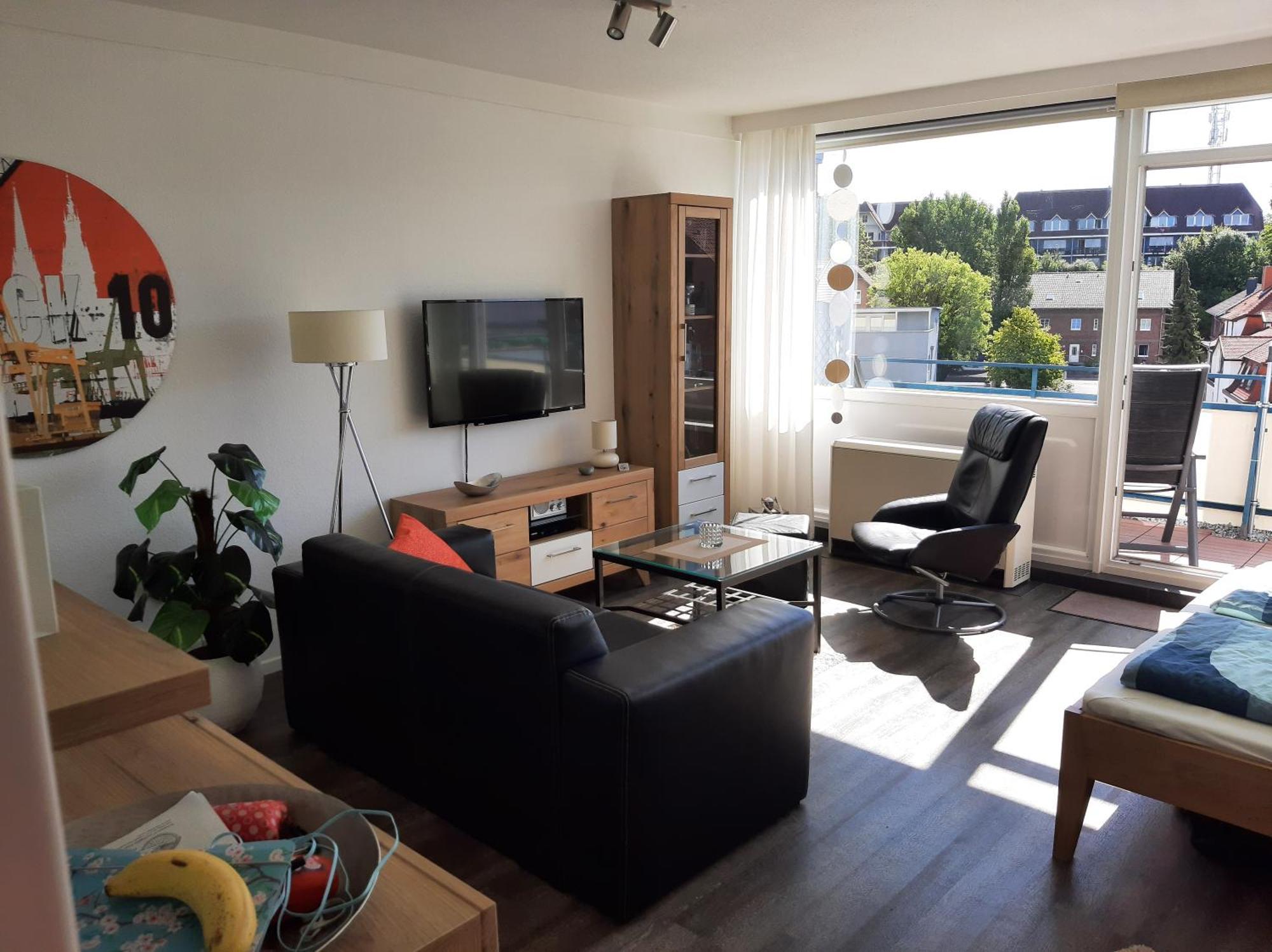 Penthouse Ferienwohnung Auszeit, Gerne Mit Hund, Wlan Inkl. Лабё Экстерьер фото