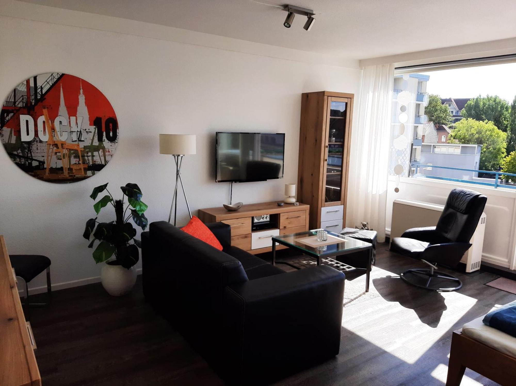 Penthouse Ferienwohnung Auszeit, Gerne Mit Hund, Wlan Inkl. Лабё Экстерьер фото